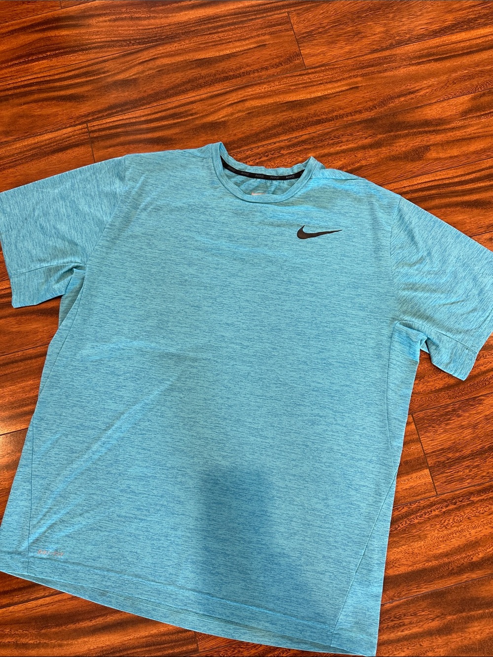 Nike Men’s Blue Heather Performance Short Sleeve Tee
